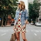 thumbnail image 4 of Fotbe Fruit Apples Vestido de Verano sin Mangas para Mujer – Vestido Midi Línea A, Estilo Camiseta Floral, Vestido Playero Casual y Fluido, 4 of 7