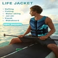 thumbnail image 4 of Live Jacket Wakesurf Comp Vest Neoprene Impact Vest Great for Boating Rafting Surfing Buoyancy All Other Watersports Activities Live Vest, 4 of 10