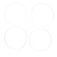 thumbnail image 6 of LOLIPPYY 1Set Flexible Nylon Ukulele Strings Set Reducing Hand Fatigue for Comfortable Playing, 6 of 8
