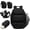 Black, variant on 20L/35L Travel Backpack for Men & Women, Expandable 17-Inch Laptop Backpack – Carry On Flight Approved