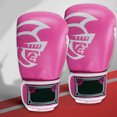 thumbnail image 4 of Gants de Boxe pour Hommes et Femmes Mitaines d'Entraînement de Frappe MMA Muay Gants de Sparring Kickboxing - Rose, 4 of 5