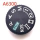 thumbnail image 2 of Top Cover Mode Dial Assembly Alpha A6300 Camera, 2 of 5