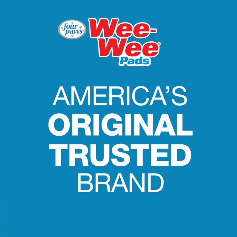 Four Paws Wee-Wee Insta-Rise Border Potty Training Pads, 10ct photo 3