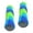 Blue Green, variant on 2Pcs Grips Handle Bar Grips Shock Resistance Comfortable Handlebar Grips Bike Grips for BMX, Foldable , Road Bikes, Blue Green