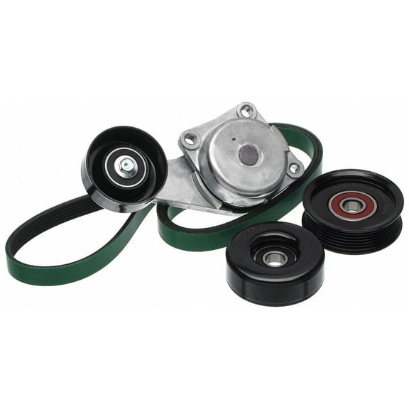 Gates 90K-38274F Serpentine Drive Component Kit Fits select: 2005-2007 FORD F250, 2007-2008 FORD ECONOLINE