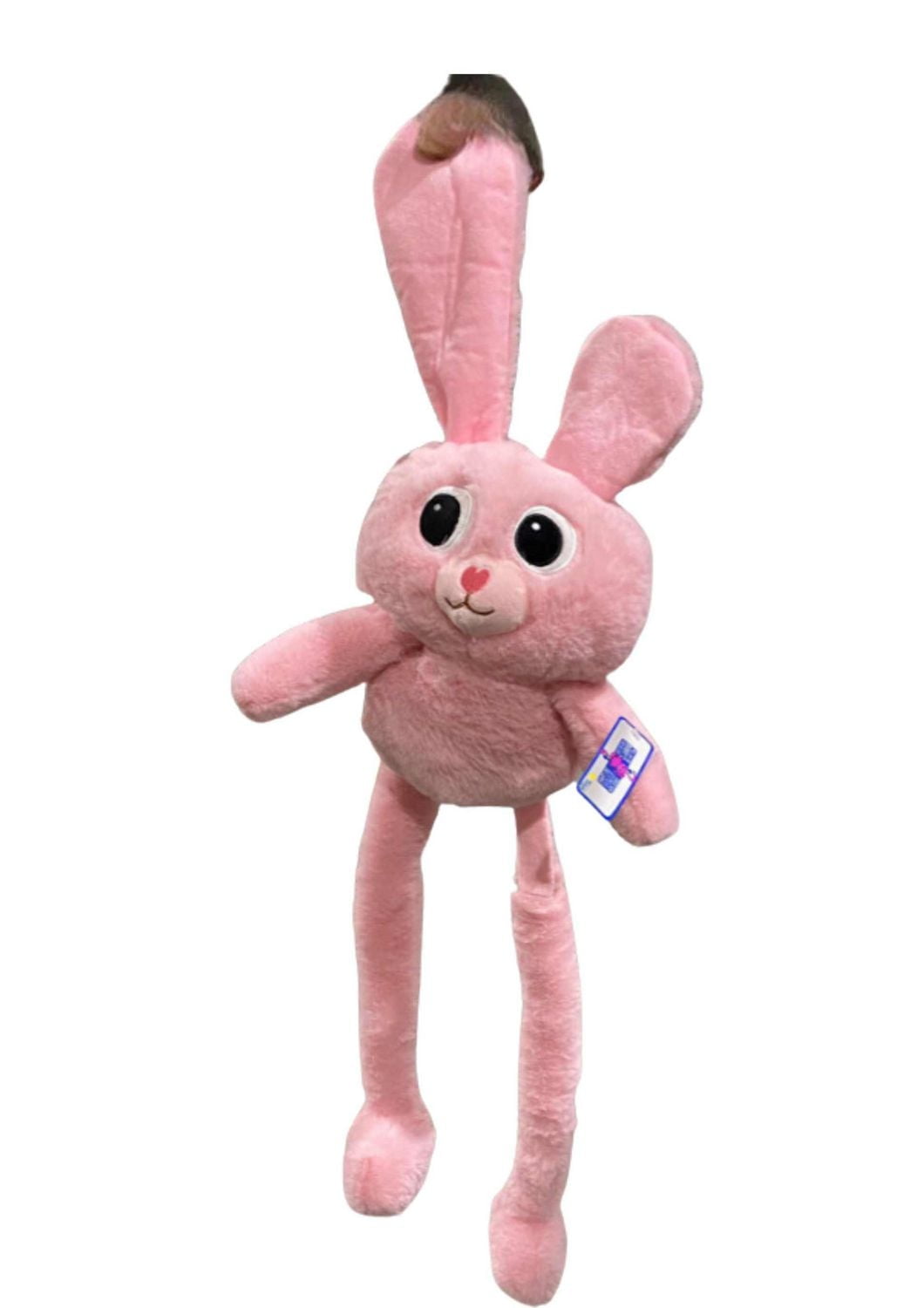 Incredi-Pulls Pink Plush Rabbit