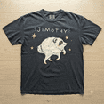 thumbnail image 2 of Funny Jimothy Opossum Bootleg Retro Star T-Shirt for Animal Lovers, 2 of 5