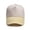 Yellow, variant on HuangHuanChen Trucker Hat Striped Brim Baseball Cap For Women Men Two Tone Lightweight Soft Adjustable Curved Bill Dad Hat Casual Outdoor Sun Hat Khaki A