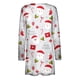 thumbnail image 5 of Puntoco moda mujer Navidad estampado suelto manga larga cárdigan otoño abrigo blusa Rollbacks Puntoco Puntoco-3050, 5 of 6