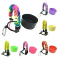 thumbnail image 5 of Tnobhg 1 Set Water Bottle Strap with Silicone Cover Durable Easy to Install Non-Slip Water Cup Strap for Home Outdoor, 5 of 8