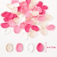 thumbnail image 5 of 200 piezas de flores artificiales pétalos de rosa de seda flor niña pétalos de dispersión falsos para centros de mesa de boda, noche romántica, aniversario, día de San Valentín cortejo, 5 of 5