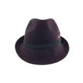 thumbnail image 5 of Oktoberfest Haus German Alpine Wool Brown Edelweiss Fedora Hat with Feather &  for Men & Women | L, 5 of 8