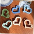 thumbnail image 4 of 6 Pcs Heart Hair Claw Clips Barrettes Cute Medium Matte Hair Jaw Clips Hair Accessories for Girls and Women Thick Thin Hair, 4 of 6