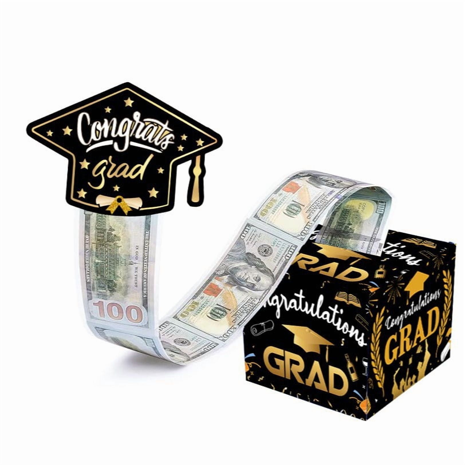 2026 Graduation Gifts, Class of 2026 Money Gift Box, Funny Surprise Cash Gift Idea Kit for Boys Girls College High School Congrats Grad,Graduation Money Box for Cash Gift