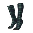 thumbnail image 2 of Women's Knee High Socks Scottish Tartan Plaid Outdoor Casual Tube Socks, 2 of 7
