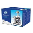 thumbnail image 4 of Penn-Plax Cat Life Furniture: 2 Story Cubical Condo with Lounging Tower and Scratching Posts, 4 of 5
