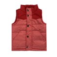 thumbnail image 1 of Bienzoe Kids Zip Quilted Sleeveless Warm Cotton Padded Puff Vest Red 2, 1 of 2
