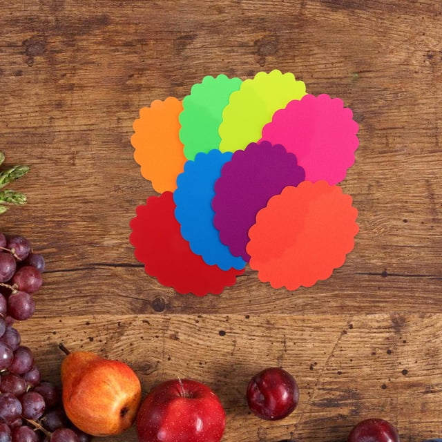 unbranded 400Ud Carteles Removibles De Papel Fluorescentes Para En Retail