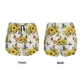 thumbnail image 3 of Daiia Bird Sunflowers Pattern Women's 2 in 1 Running Shorts - Lightweight Athletic Workout Gym Yoga Shorts Liner with Phone Pockets-X-Large, 3 of 7