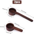 thumbnail image 2 of Cucharas de Madera KAIYANG para Café Molido 2 Piezas, 2 of 4