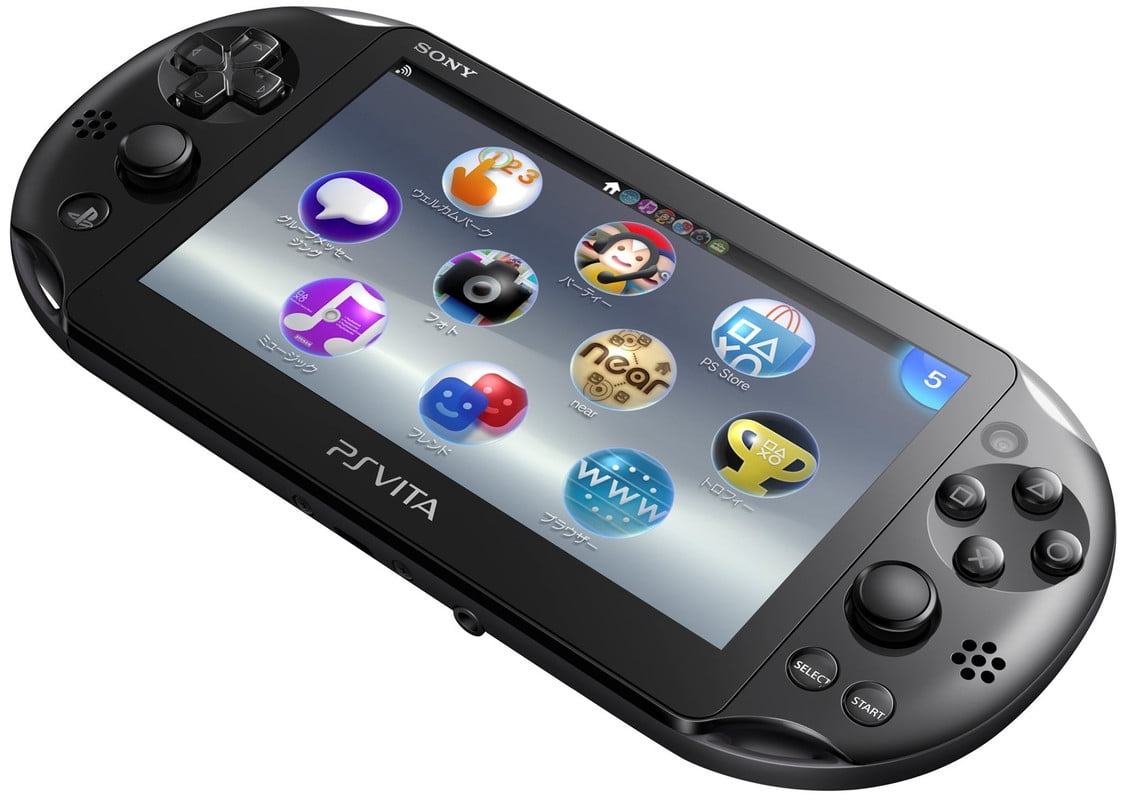 PlayStation Vita 2000 Slim Gaming Console, 1 GB, Black