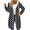 Black-Sweatshirts, variant on Long Hoodies for Women Cute Dot Print Hooded Jacket Casual Long Sleeve Oversized Sweatshirts with Pockets