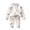White-03, variant on Owordtank Fall Baby Girl Clothes Long Sleeve Crewneck Sweatshirt Top Pants With Pocket Baby Girl Outfit