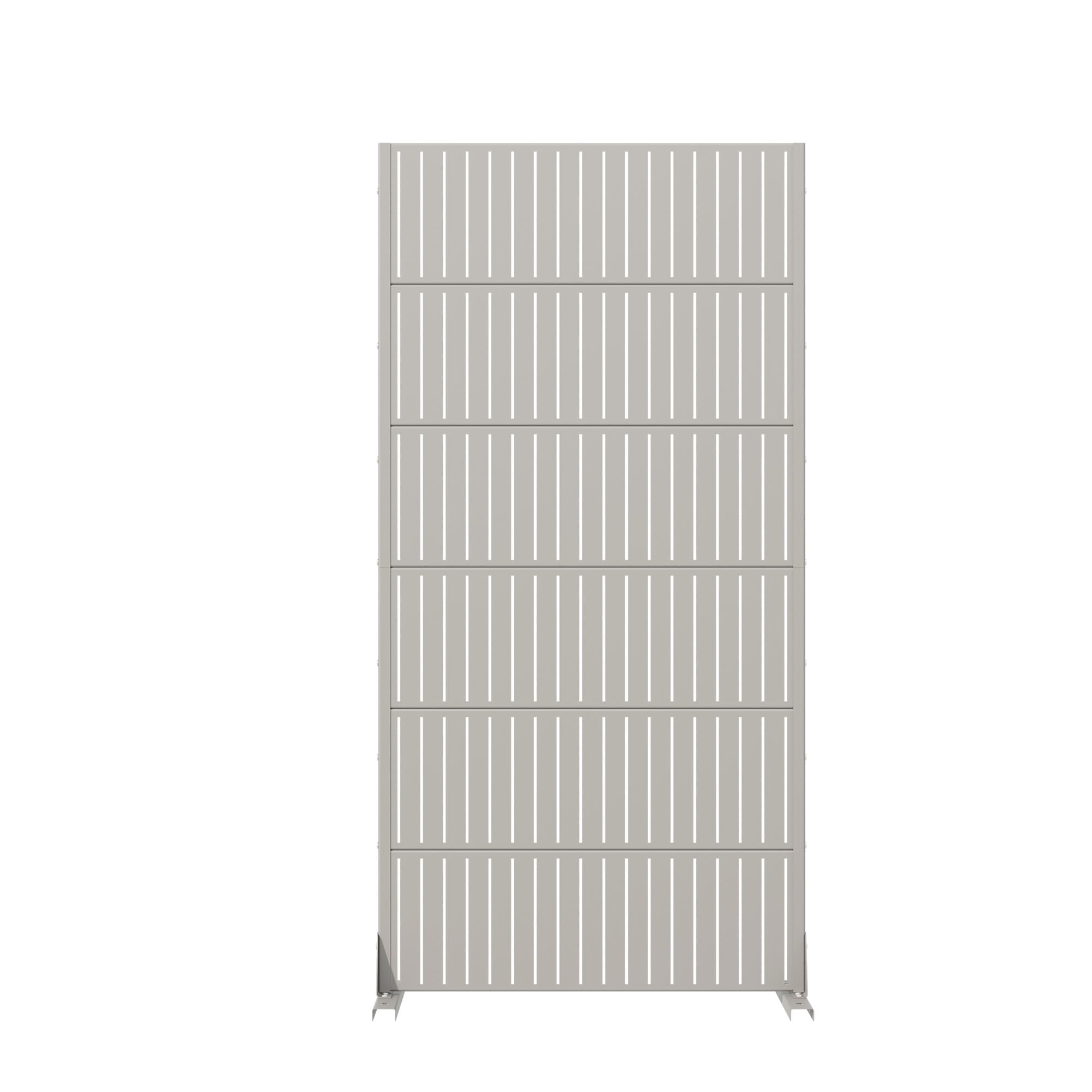 MAYEERTY 72*35in Outdoor Privacy Screen, Backyard Garden Metal Privacy Fence, Pool Privacy Panel for Patio, Balcony
