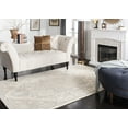 thumbnail image 3 of SAFAVIEH Micro-Loop Braylon Floral Area Rug, Ivory/Beige, 5' x 8', 3 of 11