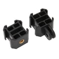 thumbnail image 2 of Cold Shoe Mount, Wearable Triple Cold Shoe Bracket Plastic Professional  for Mic for  for Action Camera, 2 of 8