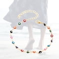 thumbnail image 3 of MasteelfCA 1 Pce Chaîne de Cheville Colorée Pendentif de Cheville Rétro Bracelet de Cheville Coloré, 3 of 7