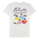 thumbnail image 1 of Camiseta con gráfico de los Beatles Junk Food para Hombre Color Blanco Extragrande, 1 of 6