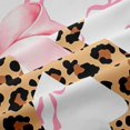 thumbnail image 5 of Erosebridal Ribbon Princess Bowknot Blackout Curtains Set of 2 (52x84 Each),First Letter K Window Curtains For Leopard Girl, 5 of 7