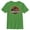 Kelly Green, variant on Boy's Jurassic Park T Rex Logo Graphic Tee Red Small