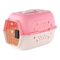 thumbnail image 3 of Estuche de Jaula para Gatos Portátil Yinane Paquete de Transporte de Aerolíneas Organizador Rosa, 3 of 8