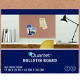 thumbnail image 6 of Quartet Cork Bulletin Board, 17" x 23", Oak Finish Frame (35-380342Q), 6 of 8