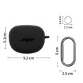 thumbnail image 1 of Funda protectora de silicona antipérdida con mosquetón funda de carga funda protectora para auriculares Bose Ultra Open, 1 of 7