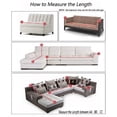 thumbnail image 2 of 1 2 3 4Seater Sofa Cover Slipcover Stretch Elastic Couch Furniture Protector Fit, 2 of 5