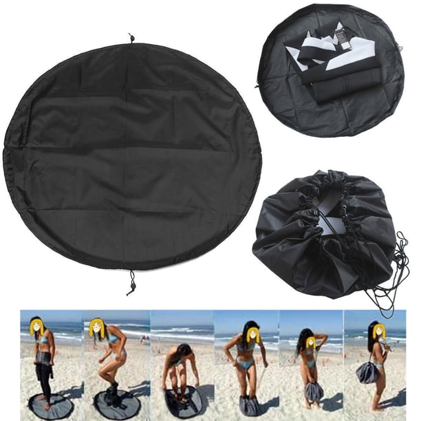 1 Uds. Bolsas de almacenamiento de 90CM para trajes de neopreno, traje de playa, surf, traje de baño, ropa, funda de almacenamiento impermeable y ordenada, bolsa de cambio rápido
