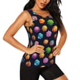 thumbnail image 2 of Sigee Lovely Planet for Women's Workout Tank Top,Running Tank Tops,Sleeveless Gym ClothesSmall, 2 of 8