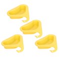 thumbnail image 1 of Drain Basket, All Round Hollow Multifunctional Odorless Triangular Sink Strainer Basket  For Fruit For  Golden Melon Yellow, 1 of 8