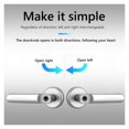 thumbnail image 4 of Fingerprint Door Lock Handle USB Rechargeable Anti Theft Smart Electric Biometric Keyless Security Entry With 2 Keys Smart Home ,Smart and Convenient, 4 of 7