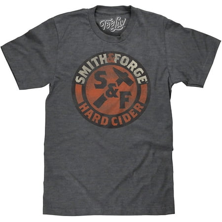 Tee Luv Smith and Forge Hard Cider T-Shirt - Smith Forge Hammer Logo ...