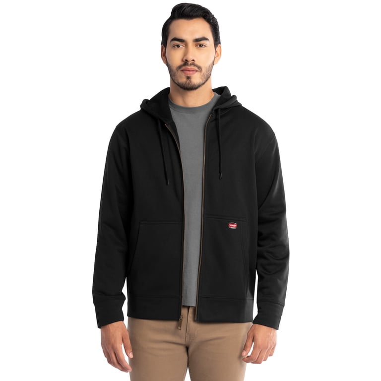 Wrangler Workwear Men's Full Zip Performance Fleece Hoodie photo 1