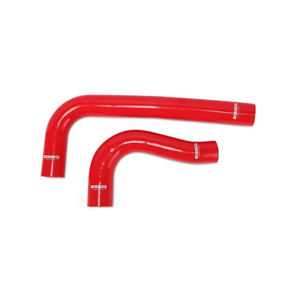 Mishimoto MMHOSE-RAM-10DRD Silicone Radiator Hose Kit Compatible With Dodge Ram Cummins 6.7 2010-2012 Red