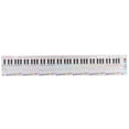 thumbnail image 1 of Tabla de notas para teclado de piano de 88 teclas, portátil, impermeable, guía de aprendizaje para practicar con los dedos, 1 of 14