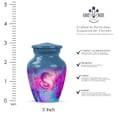 thumbnail image 2 of Dragon Purple Mini Urn For Human Ashes Adult Woman, Little Cremation Urns For Mom And Dad, Little Blue Keepsake Urns For Ashes Adult Male, 3 Inch, 2 of 7