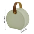 thumbnail image 2 of Solid Color Storage Box Portable Bag Earrings Ring Travel Jewelry Box Children Jewelry Box, 2 of 5