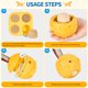 thumbnail image 4 of Juguete Interactivo para Perros y Bola de Golosinas para Perros, Dispensador de Goma Rellenable Congelable, Juguete de Rompecabezas para Masticar para Perros Pequeños, Medianos y Grandes, 4 of 8