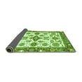 thumbnail image 2 of Ahgly Company Indoor Rectangle Oriental Green Traditional Area Rugs, 7' x 9', 2 of 4